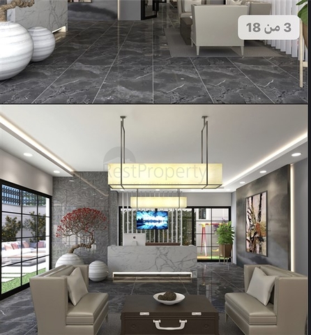 Boutique-Komplex in Mahmutlar, 800 m vom Meer entfernt 