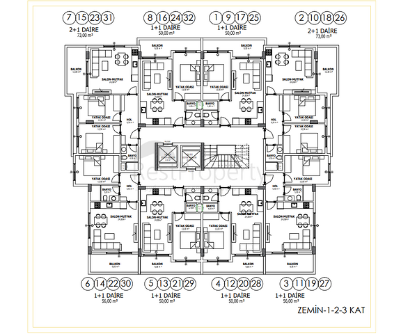 Neues Projekt im Bezirk Mahmutlar
