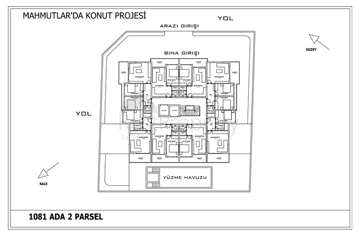Neues Projekt im Bezirk Mahmutlar
