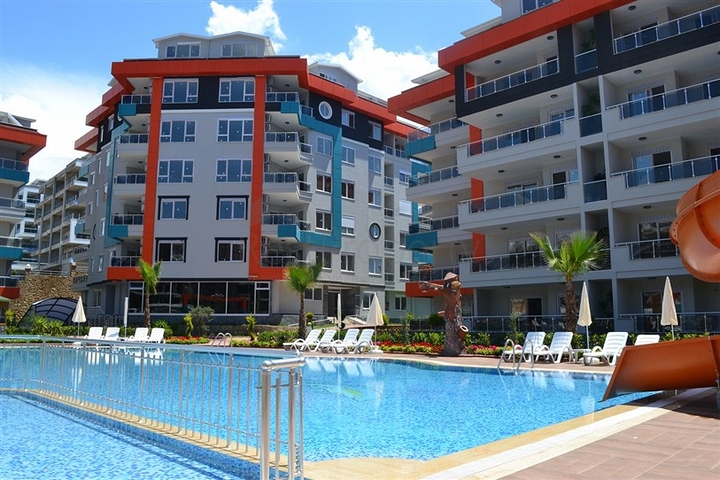 Möblierte Wohnung 200m vom Mittelmeer in Kestel/Alanya