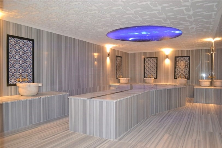 Möblierte Wohnung 200m vom Mittelmeer in Kestel/Alanya