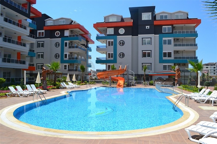 Möblierte Wohnung 200m vom Mittelmeer in Kestel/Alanya