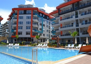 Möblierte Wohnung 200m vom Mittelmeer in Kestel/Alanya