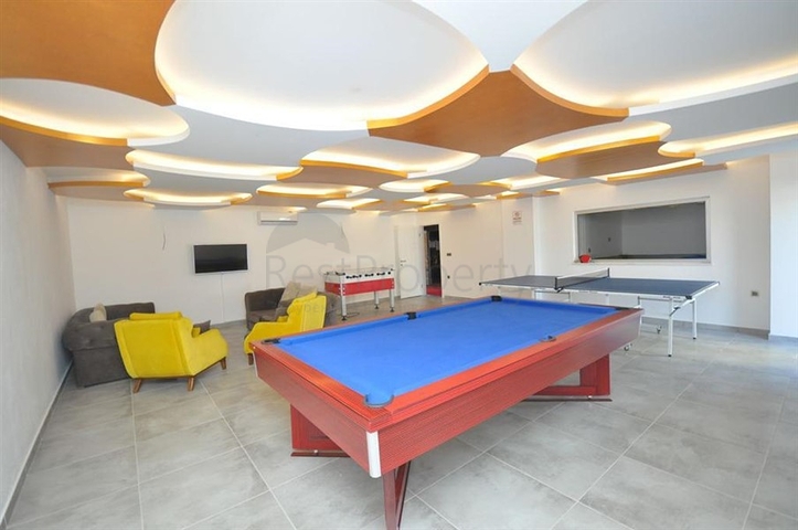 Voll möblierte Zwei-Zimmer-Wohnung in Mahmutlar/Alanya