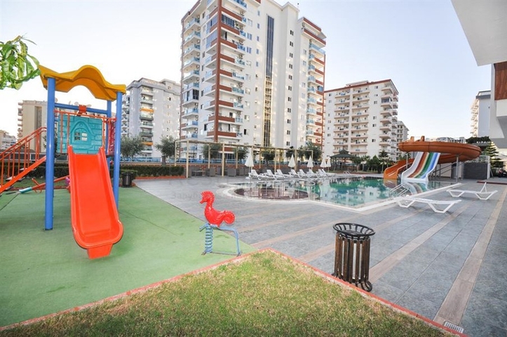 Voll möblierte Zwei-Zimmer-Wohnung in Mahmutlar/Alanya