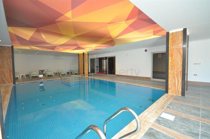 Voll möblierte Zwei-Zimmer-Wohnung in Mahmutlar/Alanya