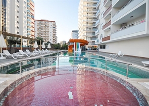 Voll möblierte Zwei-Zimmer-Wohnung in Mahmutlar/Alanya