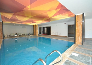 Voll möblierte Zwei-Zimmer-Wohnung in Mahmutlar/Alanya