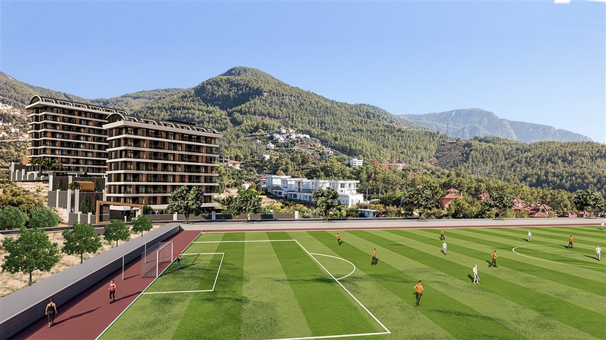 Investitionsprojekt Wohnungen und Penthäuser im Stadtteil Demirtas