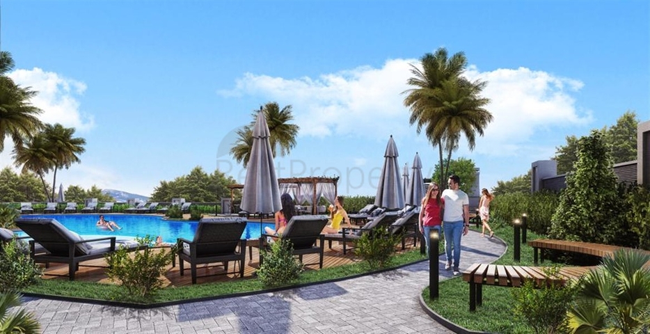 Investitionsprojekt Wohnungen und Penthäuser im Stadtteil Demirtas