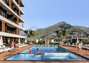 Investitionsprojekt Wohnungen und Penthäuser im Stadtteil Demirtas