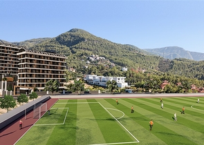 Investitionsprojekt Wohnungen und Penthäuser im Stadtteil Demirtas