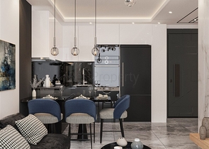 Investitionsprojekt Wohnungen und Penthäuser im Stadtteil Demirtas