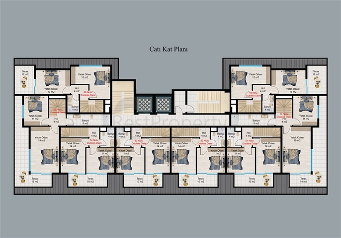 Neues Projekt in Avsallar, nur 650 m vom Meer entfernt