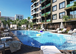 Neues Projekt in Avsallar, nur 650 m vom Meer entfernt