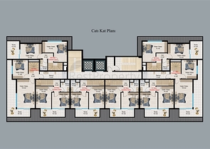Neues Projekt in Avsallar, nur 650 m vom Meer entfernt
