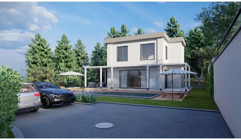 Boutique-Projekt von Villen im Bau in der Nähe von Gündogan 