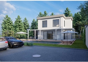 Boutique-Projekt von Villen im Bau in der Nähe von Gündogan 