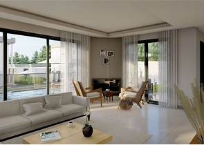 Boutique-Projekt von Villen im Bau in der Nähe von Gündogan 