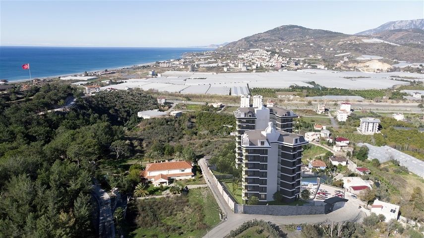 Elite-Komplex im Bau in Demirtas