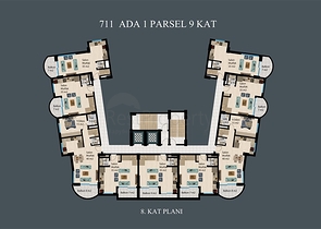 Elite-Komplex im Bau in Demirtas