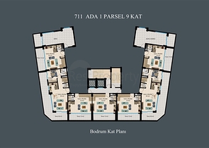 Elite-Komplex im Bau in Demirtas