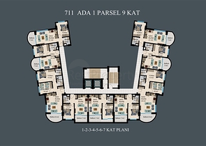 Elite-Komplex im Bau in Demirtas