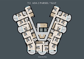 Elite-Komplex im Bau in Demirtas