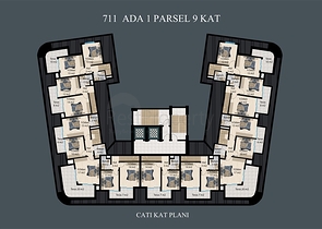 Elite-Komplex im Bau in Demirtas