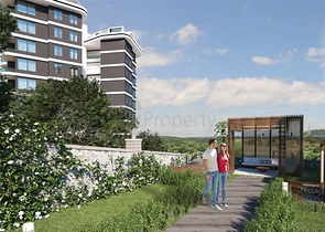 Elite-Komplex im Bau in Demirtas