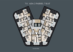 Elite-Komplex im Bau in Demirtas