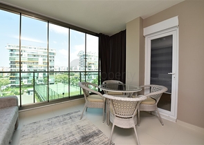 Zweizimmerwohnung mit Möbeln im Stadtteil Avsallar