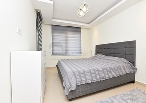 Zweizimmerwohnung mit Möbeln im Stadtteil Avsallar