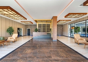 Zweizimmerwohnung mit Möbeln im Stadtteil Avsallar