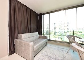 Zweizimmerwohnung mit Möbeln im Stadtteil Avsallar