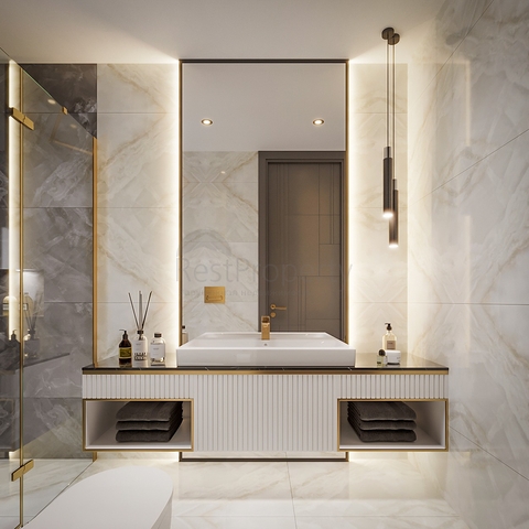 Luxusvillenprojekt im Bau in Yalıkavak 