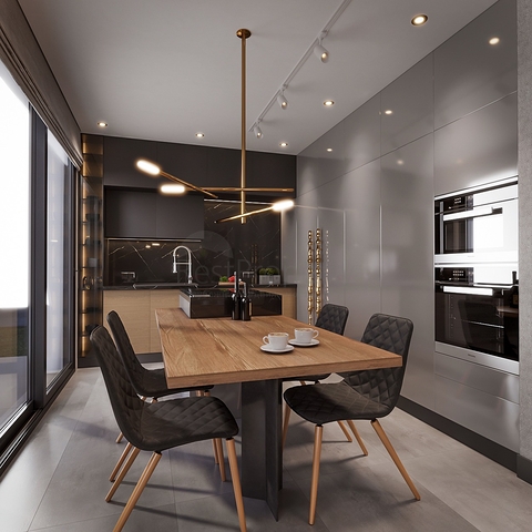 Luxusvillenprojekt im Bau in Yalıkavak 