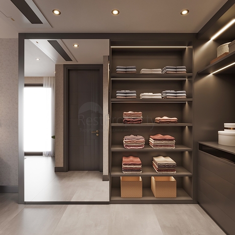 Luxusvillenprojekt im Bau in Yalıkavak 