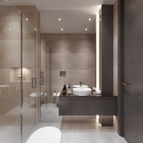 Luxusvillenprojekt im Bau in Yalıkavak 