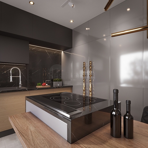 Luxusvillenprojekt im Bau in Yalıkavak 