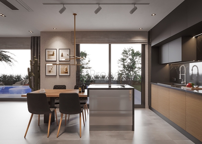 Luxusvillenprojekt im Bau in Yalıkavak 