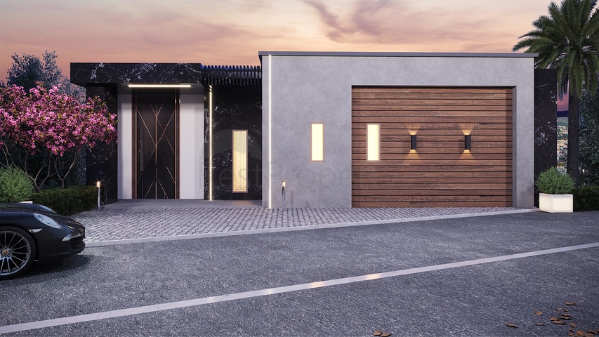 Luxusvillenprojekt im Bau in Yalıkavak 