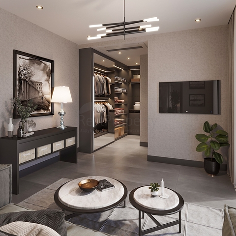 Luxusvillenprojekt im Bau in Yalıkavak 