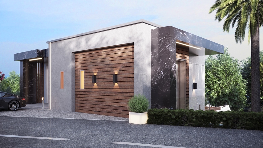 Luxusvillenprojekt im Bau in Yalıkavak 