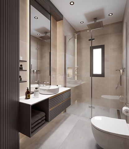 Luxusvillenprojekt im Bau in Yalıkavak 