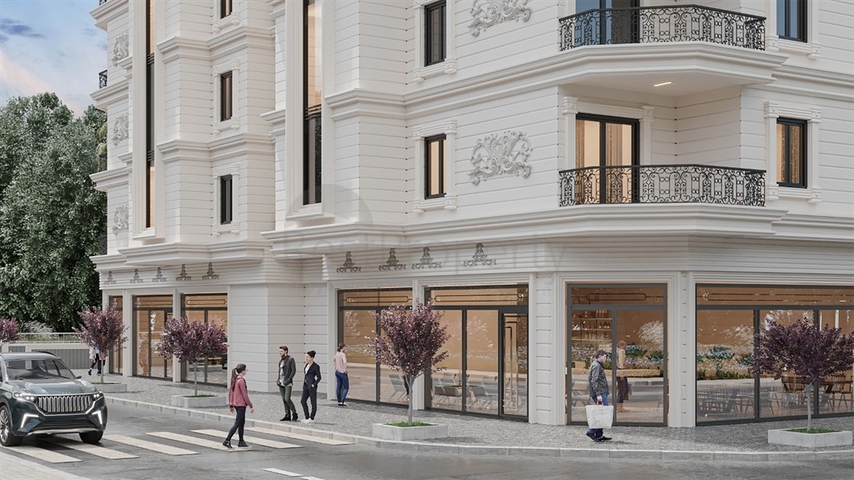 Neue Wohnanlage im Stadtteil Mahmutlar