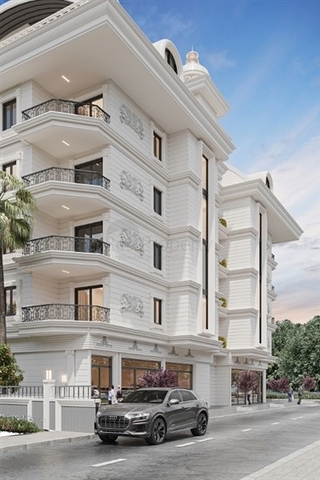 Neue Wohnanlage im Stadtteil Mahmutlar