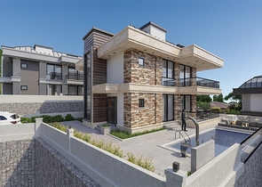 Schicke Villen in Demirtas