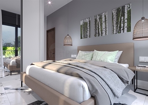 Schicke Villen in Demirtas