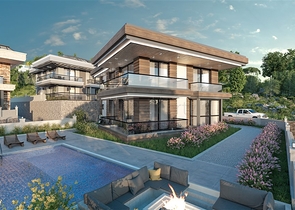 Schicke Villen in Demirtas